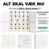 RESTSALG - Julekalender 2025 ( inkl. 24 nye smykker ) - BEGRÆNSET ANTAL