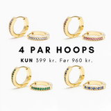 4 PACK - Classic Tabitha hoops