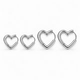 Hjerte Hoops 2-Pack – Mini & Medium
