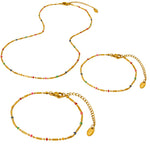 Golden Rainbow Set ( 3 smykker ) fra ByMelanie