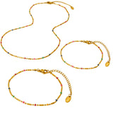 Golden Rainbow Set ( 3 smykker ) fra ByMelanie