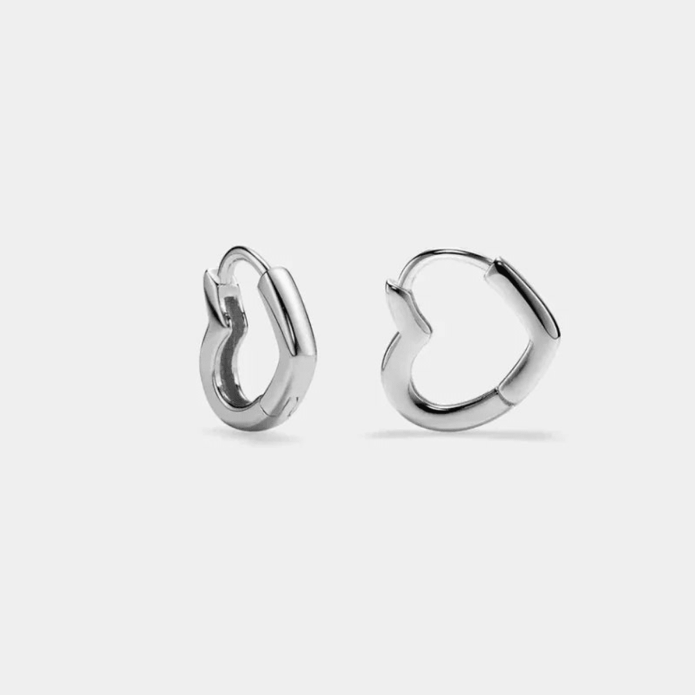 Medium Hjerte hoops fra ByMelanie