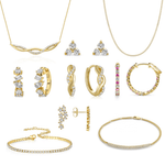 Ultimativt krystal sæt - 9 smykker fra ByMelanie