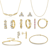 Ultimativt krystal sæt - 9 smykker fra ByMelanie