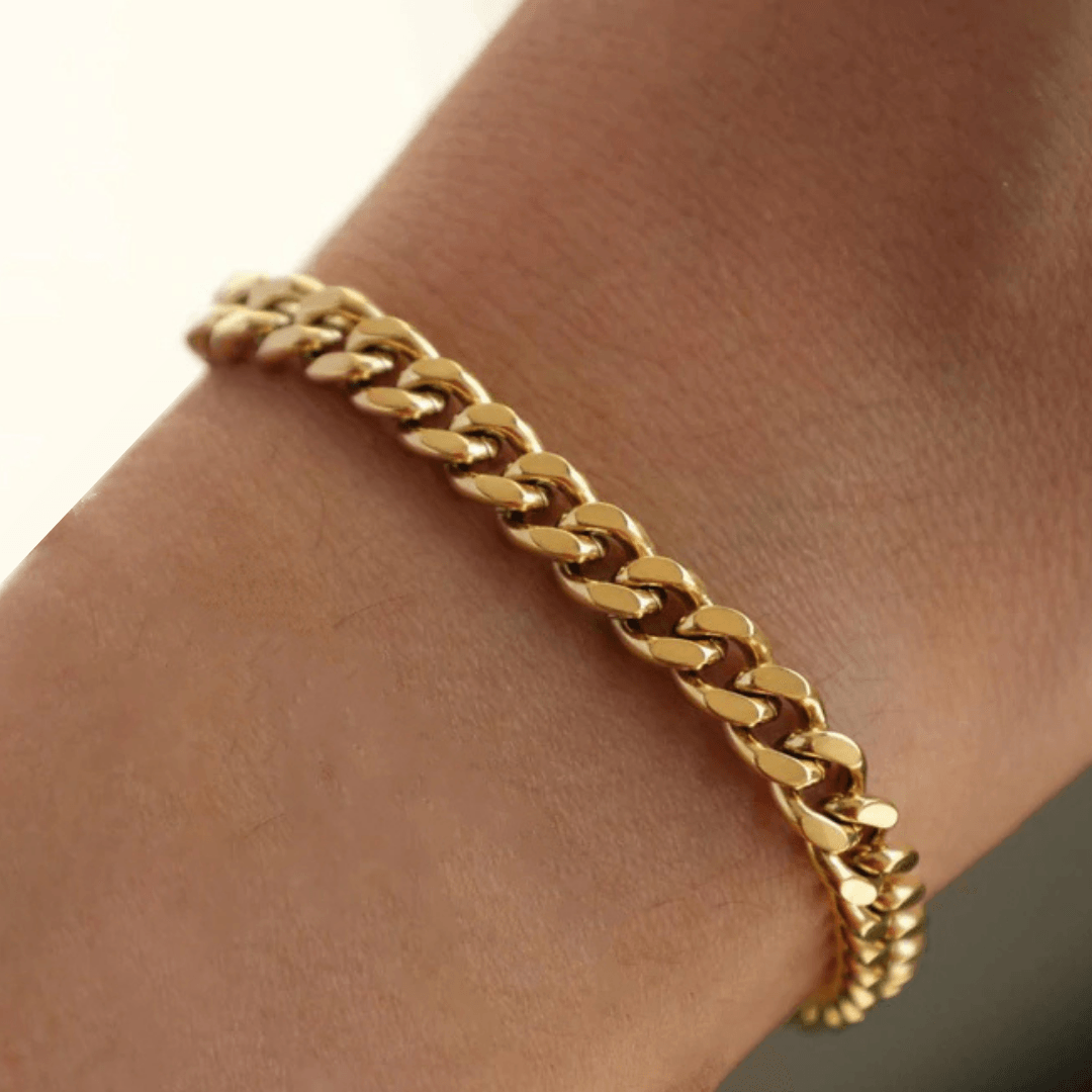 Guld armbånd